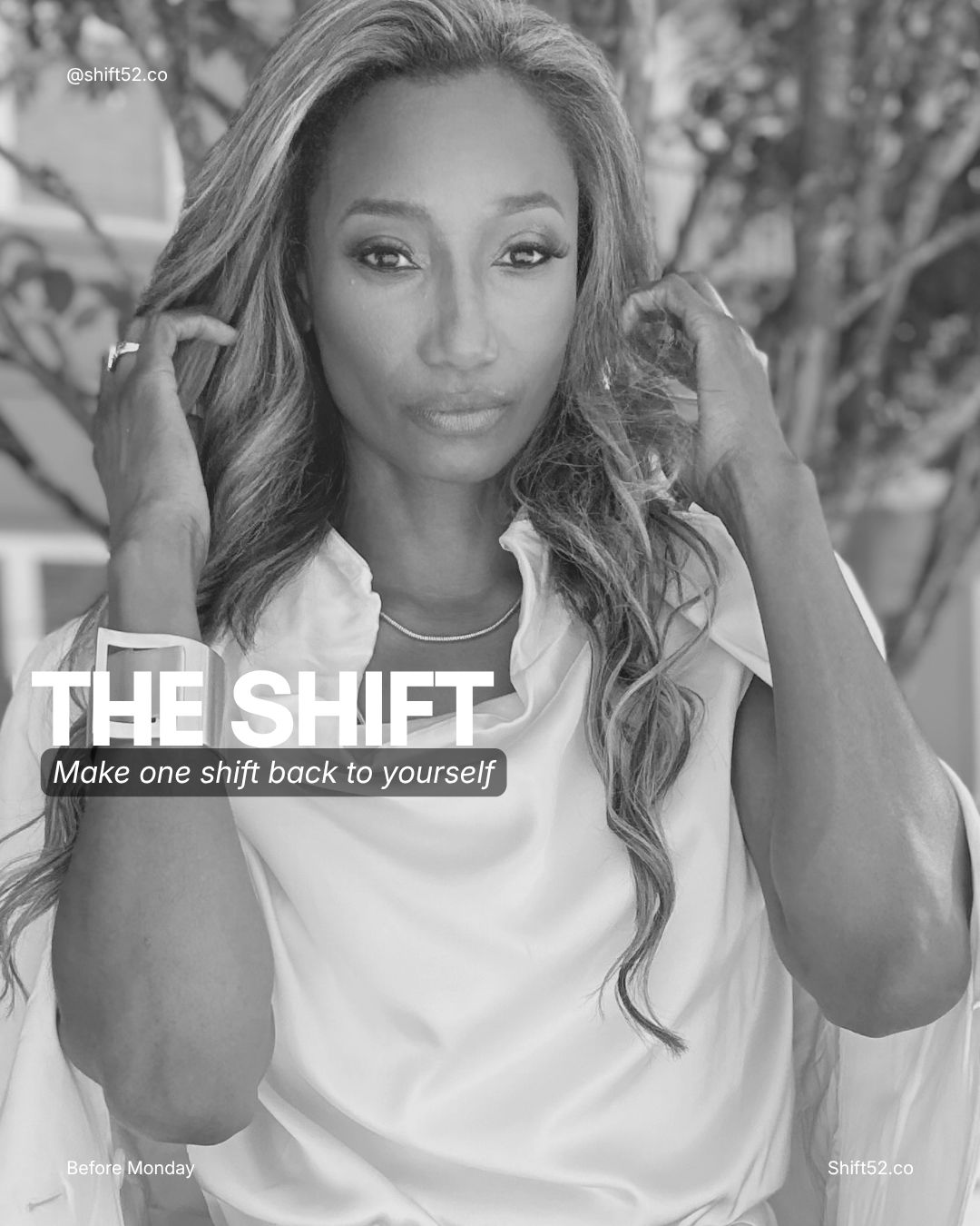 Portrait representing The Shift — making one shift back to yourself